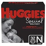 Huggies Special Delivery Hypoallergenic Baby Diapers, Size Newborn, 32 Ct