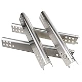 Adviace Grill Heat Shields Replacment for Charbroil 463344015 463343015, Set of 4 Barbeque Grill Heat Tent Plates for Charbroil Replacement Parts 463433016 463240115 463240015