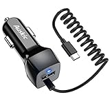 Compatible Samsung Galaxy S20 Plus/S20/S10/S10 Plus/S10e/S9/S9 Plus/S8/S8 Plus/Note 10 Plus/10/9/8 Car Charger, USB C Car Charger with USB C Cable for Google Pixel 2/XL Type C Car Charger