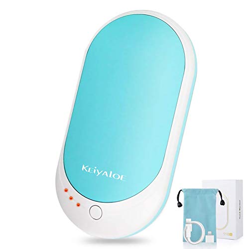 Rechargeable Hand Warmers, 5200mAh Electric Hand Warmer and Power Bank, Portable Hand Warmers for Outdoor Sports, for Men and Women in Cold Winter