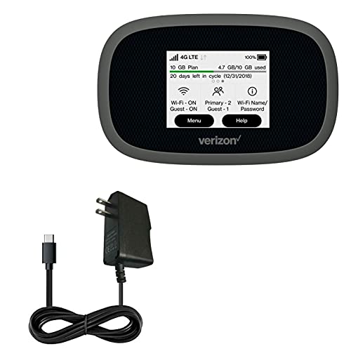 BoxWave Charger Compatible with Verizon Jetpack MiFi 8800L - Wall Charger Direct (5W), Wall Plug Charger for Verizon Jetpack MiFi 8800L