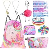Drawstring Bag Gifts for Girls Include Necklace Bracelet Hair Tie