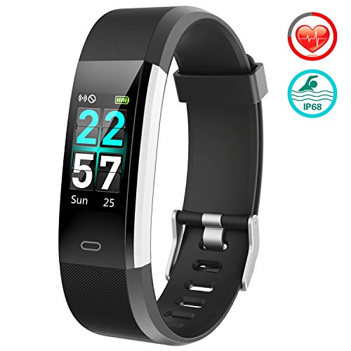 VIEWOW Fitness Tracker Activity Tracker Watch - 2019 Upgraded Color Screen IP68 with Heart Rate Monitor, Step Counter, Calorie Counter, Pedometer Watch with 14 Sports Modes for Women Men Kids