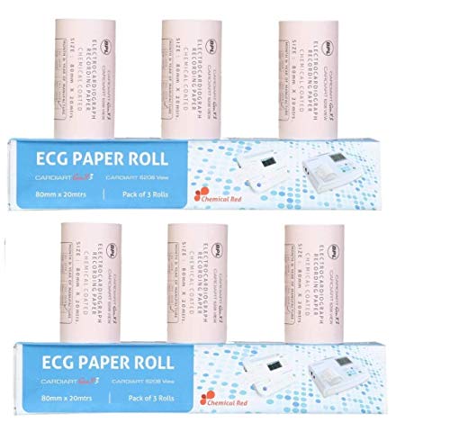 Medway BPL 6208 View ECG Thermal Paper Roll 80 x20 mm (2 Box, Each Contains 3 Roll)