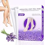 Foot Mask 2 Pairs,Exfoliating Foot Peel Mask,Peel Away Calluses & Dead Skin, Repair Rough Heels in 1-2 Weeks …