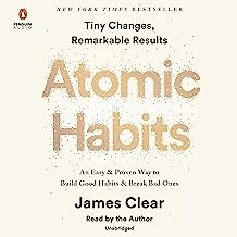 Book Cover Atomic Habits: An Easy & Proven Way to Build Good Habits & Break Bad Ones
