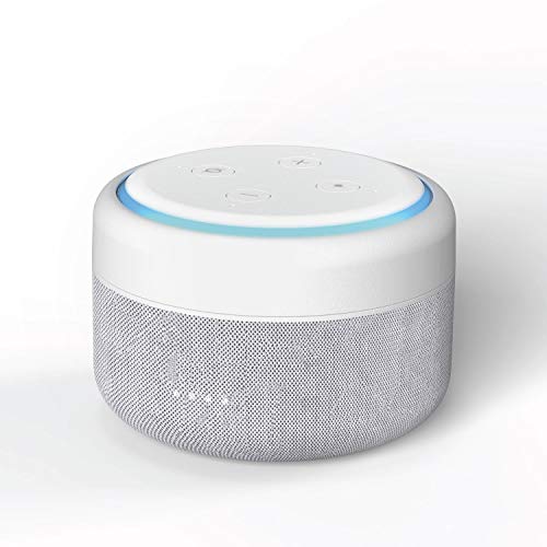 Book Cover i-box Battery Base for Echo Dot 3rd Generation, Wireless Charger for Echo Dot 3rd Gen with 12 Hours of Playtime (Echo Dot not Included)