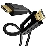 BENFEI 4K DisplayPort to HDMI 10 Feet Cable, Uni-Directional DP 1.2 Computer to HDMI 1.4 Screen Gold Plated Cord for Lenovo, HP, ASUS, Dell and Other Brands