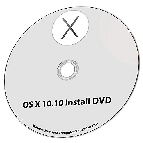 Mac OS X 10.10 Yosemite Full OS Install - Reinstall/Recovery Upgrade Downgrade/Repair Utility Factory Reset Disc CD DVD Drive Tool Disk
