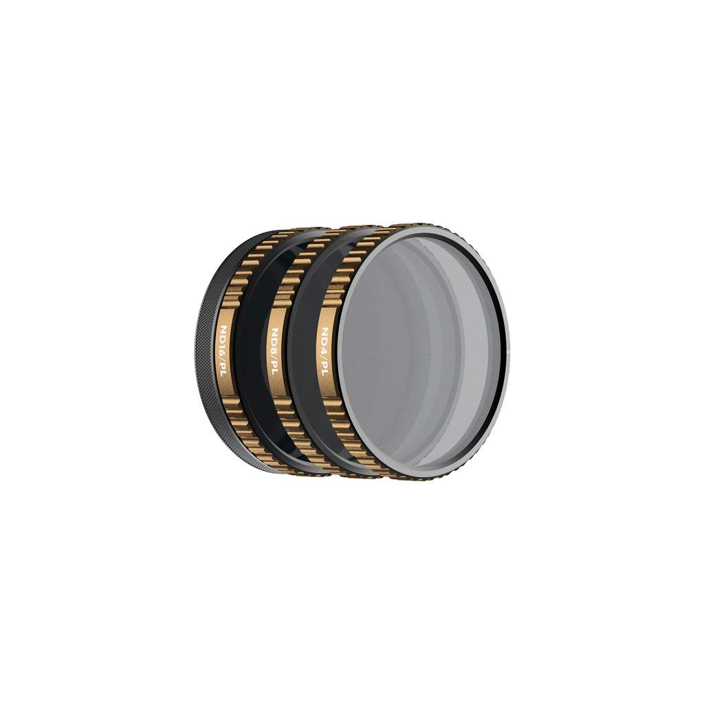PolarPro Vivid Filter 3-Pack for The DJI Osmo Action (Magnetic HotSwap Filter System)