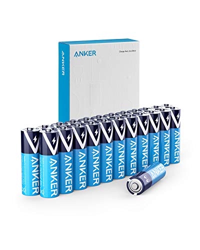 Anker Alkaline AA Batteries (24-Pack), Long-Lasting & Leak-Proof with PowerLock Technology, High Capacity Double A Batteries with Adaptive Power and Superior Safety