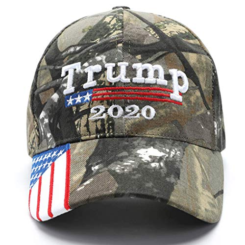 ROWILUX Trump Hat 2020 Keep America Great USA Flag Baseball Cap