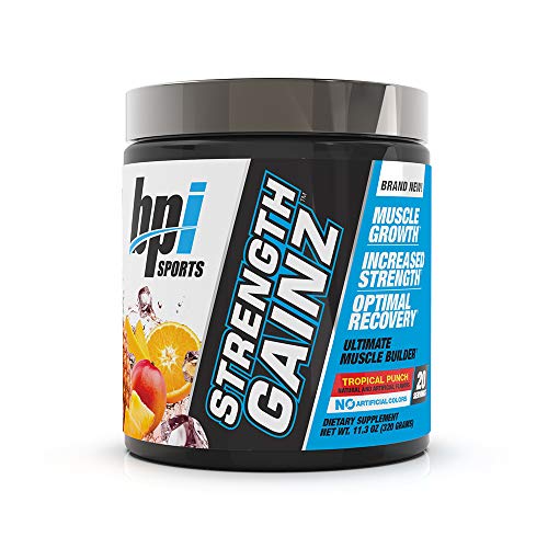 BPI Sports Strength Gainz Tropical Punchm, 11.3 Ounce