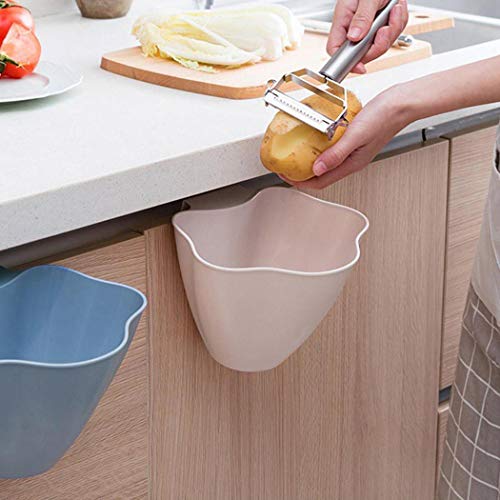 Dickin Home Kitchen Garbage Storage Bin Can Hanging Rubbish Container Kitchen Trash Cans