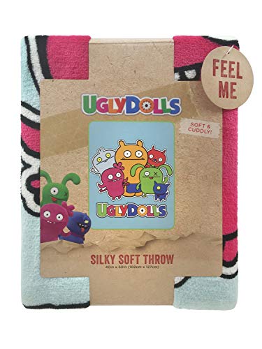 Ugly Dolls Super Silky Soft Plush Throw 40"x50"