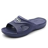 ONEHOO Men Slide Sandals Shower Sport Beach Bath Classic Slippers