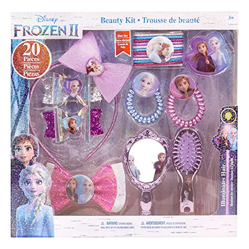 Book Cover Disney Frozen 2 - Townley Girl Hair Accessories Set for Kids, Perfect for Parties, Ages 3+, 20 Pcs