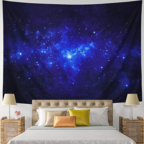 Book Cover Leofanger Tapestry Galaxy Tapestry Universe Milky Way Wall Tapestry Night Starry Sky Wall Hanging Tapestry Trippy Space Celestial Tapestry for Bedroom Living Room Dorm(XLarge-92.5
