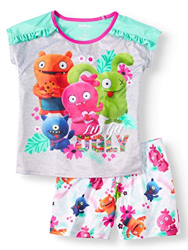 Ugly Dolls Little Girls Short Poly Sleep Set (XS 4/5)