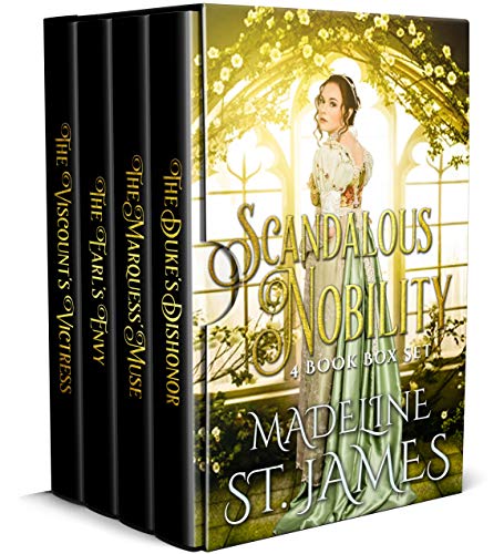 Book Cover Scandalous Nobility: Regency Romance Box Set