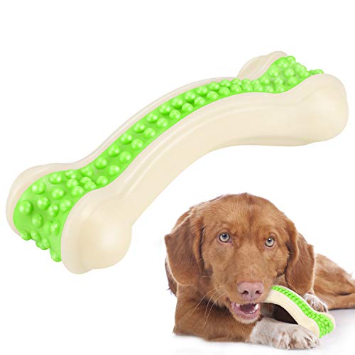 SHINCO EETOYS Dog Chew Toy, Indestructible Dog Toys for Aggressive Chewers, Teeth Cleaning, Safe Durable Bite Resistant Toothbrush Stick for Large Dog (Large)