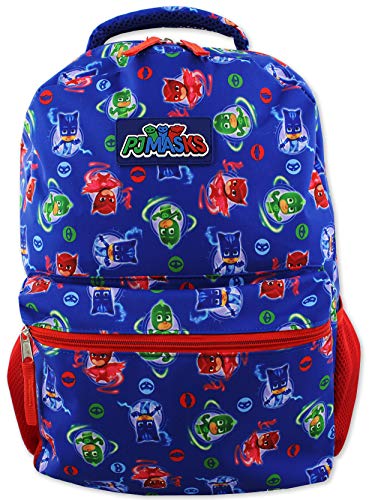Book Cover Disney PJ Masks Boy's 16 inch School Backpack (One Size, Blue)