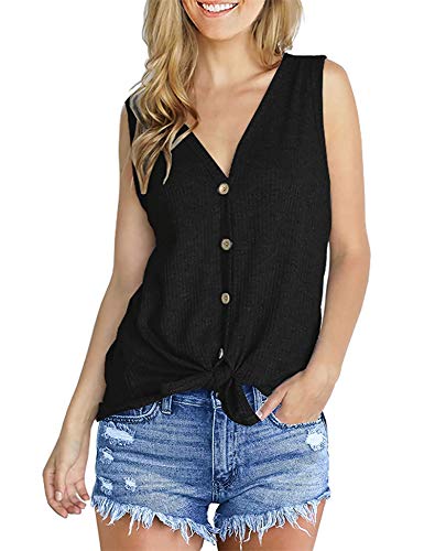 Maysoar Women's Tank Tops Summer Casual Shirts for Women Loose Blouses