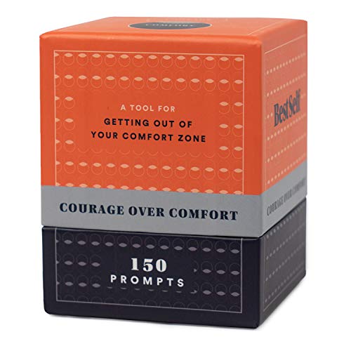 BestSelf Courage Over Comfort Deck — Powerful Transformation Tool That Inspires and Empowers for Personal Growth, Thinking Bigger, Conquering Fear, Achieving Goals and Doing More — 150 Challenges