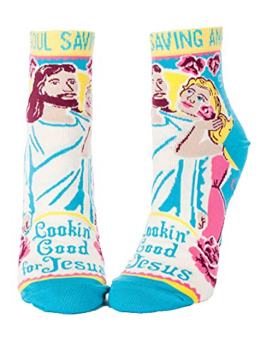 Blue Q Women's Novelty Ankle Socks - (Womens Size 5-10)