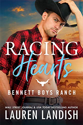 Book Cover Racing Hearts (Bennett Boys Ranch Book 3)