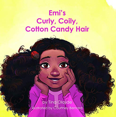 Book Cover Emi's Curly, Coily, Cotton Candy Hair