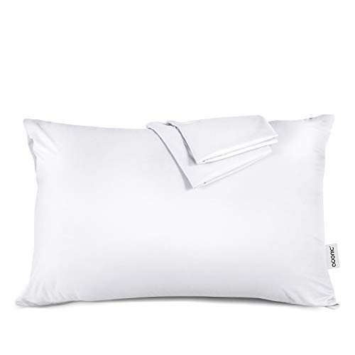 Adori Pillowcases, Set of 2 Pillow Case for Hair and Skin,Bedding,Soft and Cozy, Wrinkle, Fade, Stain Resistant,Envelope Closure-(Queen Size,White)