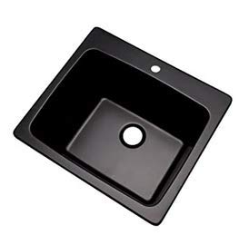 Matte White Built In Kitchen Sink Soap and Lotion Dispenser