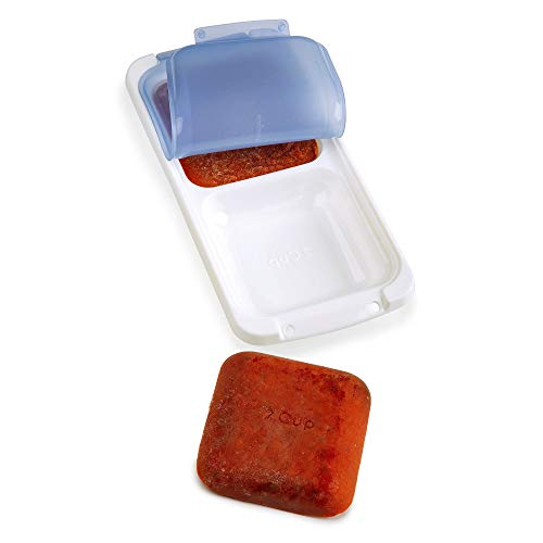PrepWorks Freezer Pod, 1/2 Cup, White/Blue