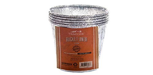 Book Cover Traeger Grills BAC407z 10-Pack Bucket Liner