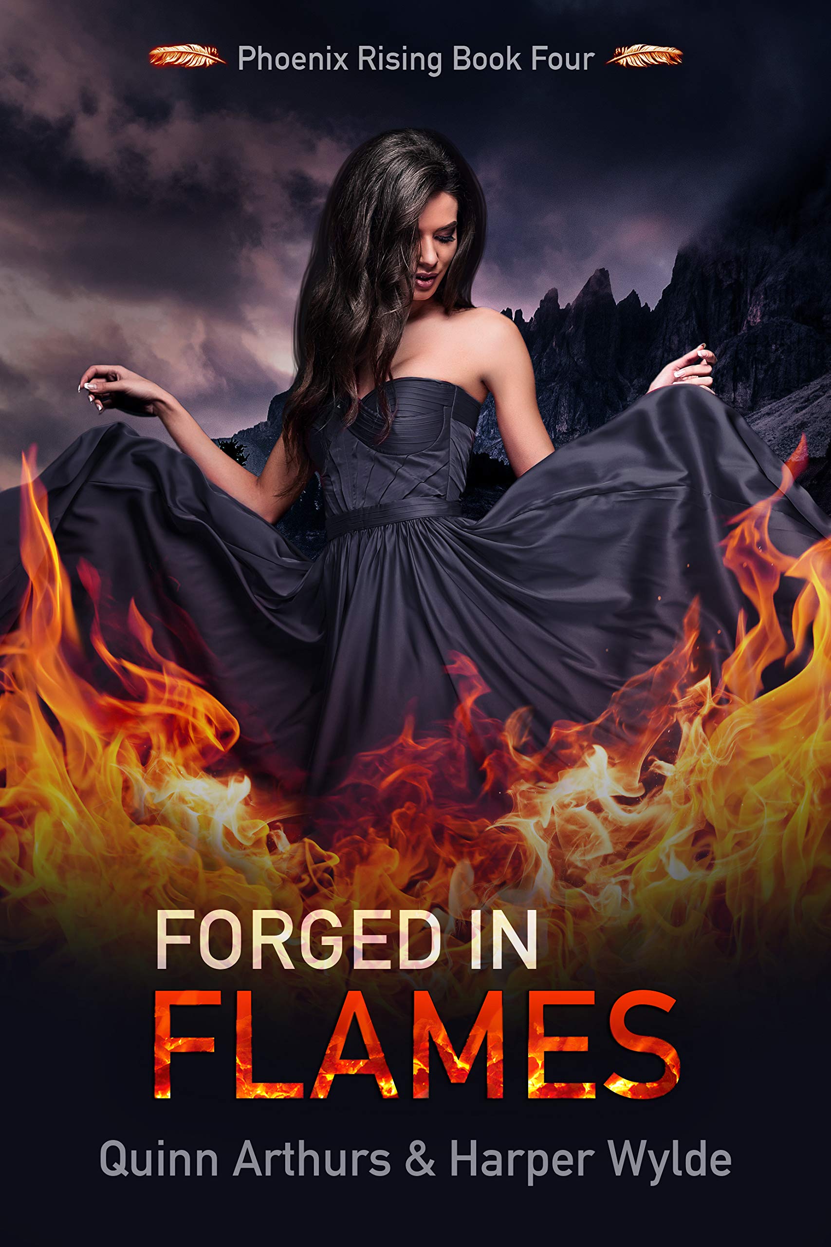 Book Cover Forged in Flames (Phoenix Rising Book 4)