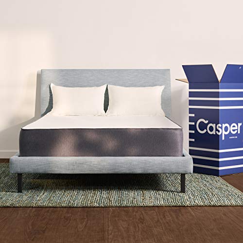 Casper Sleep Bed Mattress Conventional, Foam, White, king