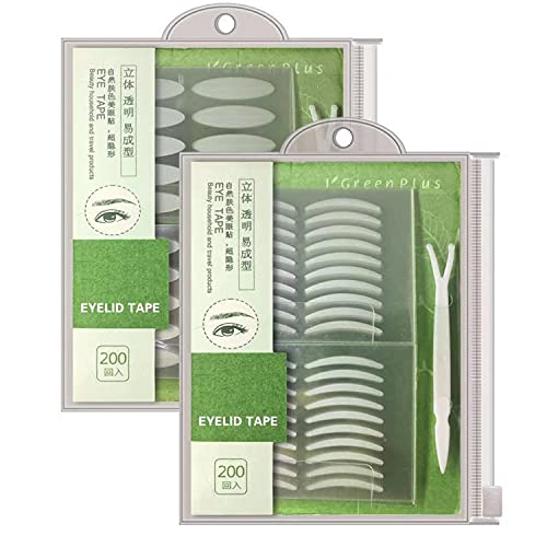 3 Packs of 160pcs Ultra Invisible Double Side Eyelid Tape Stickers Instant Eye Lift Strip - for Hooded Droopy Uneven or Mono-eyelids