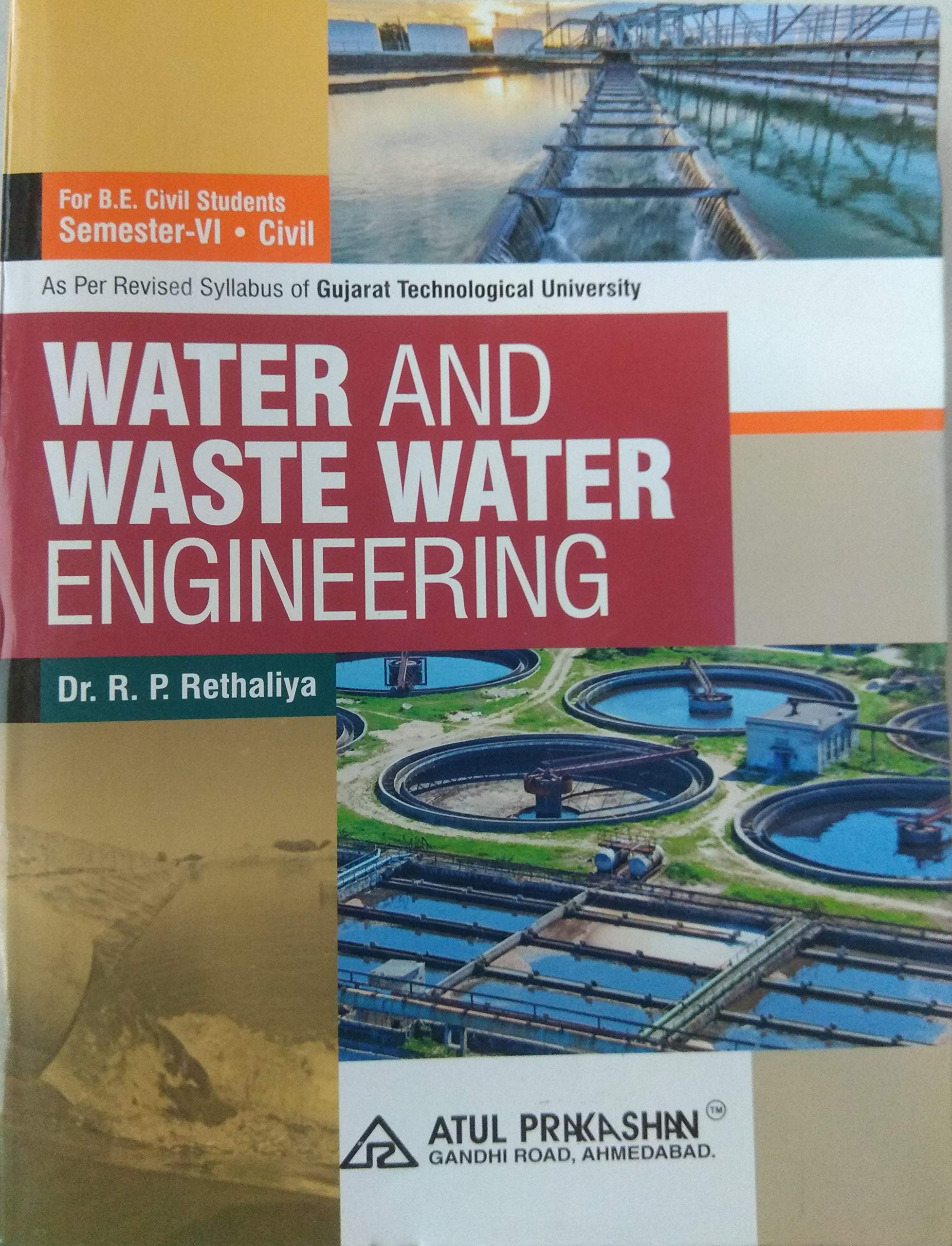 WATER AND WASTE WATER ENGINEERING [ for b.e.civil ]