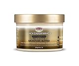 African Pride Black Castor Miracle Prep & Leave-In Moisture Butter - Provides Lasting Moisture & Protection to Hair, Contains Black Castor Oil, Shea Butter and Jojoba Oil, 8 oz