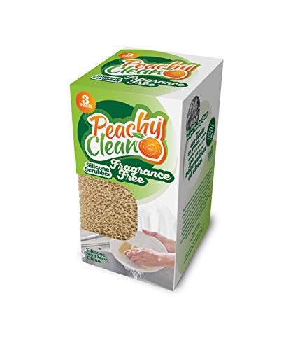 Book Cover Peachy Clean Kitchen Scrubber Fragrance Free 3 pk