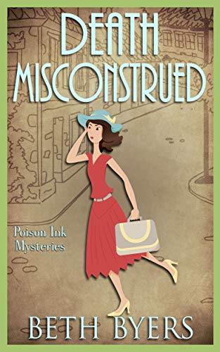 Book Cover Death Misconstrued: A 1930s Murder Mystery (Poison Ink Mysteries Book 4)