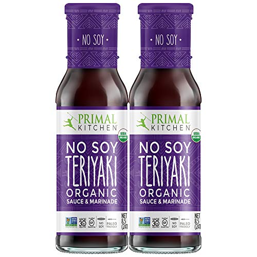 Primal Kitchen No Soy Teriyaki Two Pack Organic Marinade & Sauce - Whole 30 Approved (8.5 ounces)