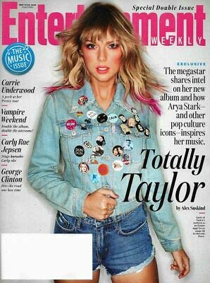 Entertainment Weekly Magazine (May 17, 2019) 2019 Summer Music Preview: Totally Taylor Swift Cover