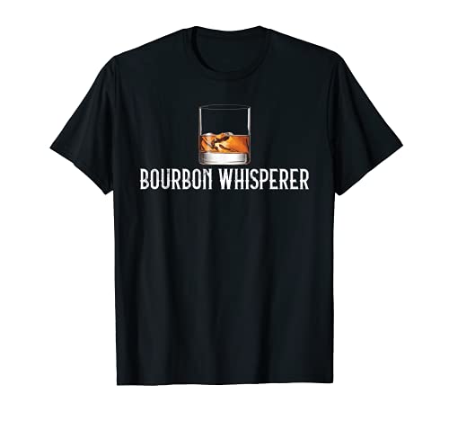 Bourbon Whisperer - Funny Whiskey Design With Sayings T-Shirt