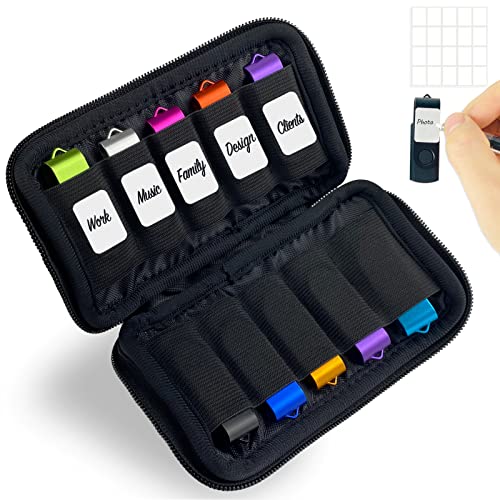 Storage Bag for USB Flash Drive Electronic Accessories Organizer Holder/USB Flash Drive Case Bag
