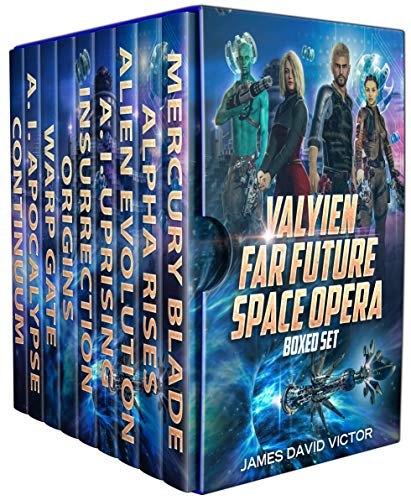 Book Cover Valyien Far Future Space Opera Boxed Set