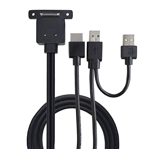 GeChic HDMI-A & USB-A to Rear Dock Port Y Cable (2m) Suitable for 1503 Series (Except 1503E) & 1102 Series