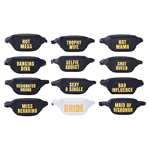 Funny Bachelorette Fanny Packs (7 Pack)