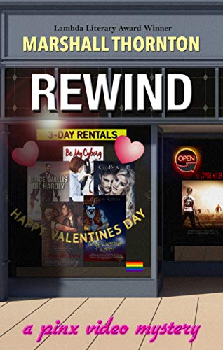 Book Cover Rewind (Pinx Video Mysteries Book 4)